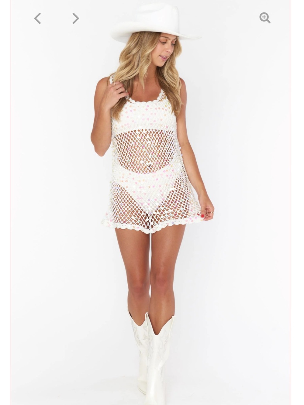 Show Me Your Mumu - Cass Coverup in Mermaid Sequin